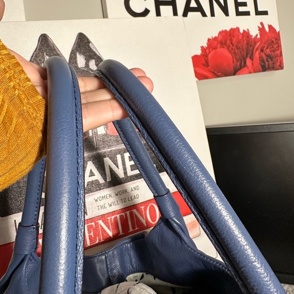 Kate Spade New York | Blue New York Baxter Street Stevie Leather Satchel - Picture 8 of 14